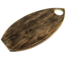 Mango serveerplank Gusta 49x23x2cm Donker gebrand