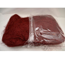 Flachshaar Sisal Bordeaux 300gram