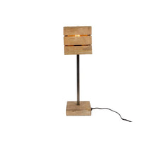 Tafellamp mango kap 15,5x16x50cm