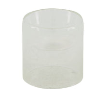 Tealight holder glass 5.8x5.8x6cm Transparent