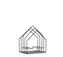 Pothouder zwart - l20xb16xh25cm