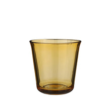 Troj pot glas oker - h14xd14cm
