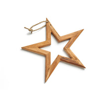 Teak star 50cm