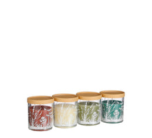 Geurkaars groen l.groen off white roze ass - h10,5xd9,5cm