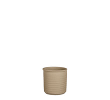 Momo pot cilinder taupe - h12xd12cm