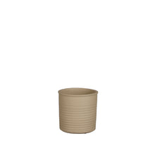 Momo pot cilinder taupe - h14xd14cm
