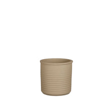 Momo pot cilinder taupe - h16xd16cm