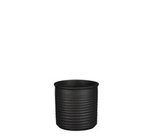 Momo pot cilinder d.grijs - h16xd16cm