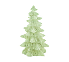 Tree polyresin 10x8.5x15.5cm Green