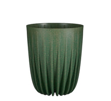 Lungo pot round green FSC Mix - h30xd25cm