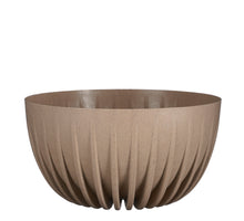Lungo bowl round taupe FSC Mix - h15,5xd30cm