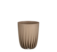 Lungo pot round taupe FSC Mix - h22,5xd19cm