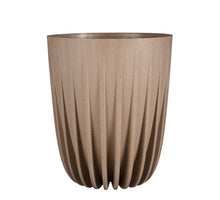 Lungo pot round taupe FSC Mix - h36xd30cm