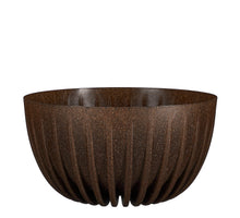 Lungo bowl round d. brown FSC Mix - h15,5xd30cm