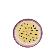 Exotica ontbijtbord Passievrucht paars - h2xd20,5cm