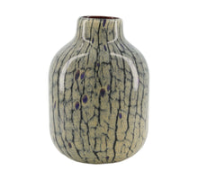 Glass vase 17x17x24cm Dark blue