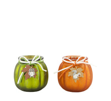 Tealight holder glass 8x8x7cm Mixed