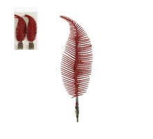 Clip varen rood 8 stuks - l22xb4cm