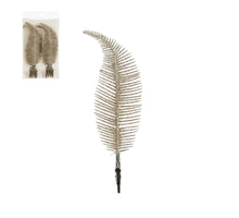 Clip varen champagne 8 stuks - l22xb4cm