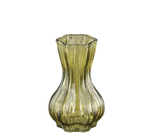 Vaas l.groen - h15xd9cm glas