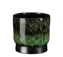 Thiago pot rond d.groen - h15xd17cm