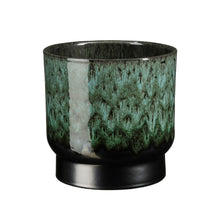 Thiago pot rond d.groen - h20xd22cm