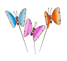 Tuinsteker vlinder 'Sparkle' 3 assorti 95cm
