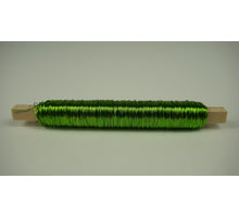 Spool of thread d and d colored apple green