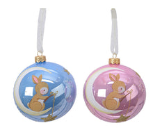 Tube a 1 gl baby bauble rabbit 2cls NL assorted dia10cm