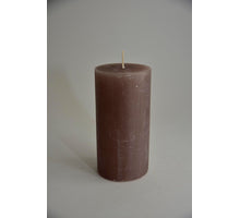 Kaars rustiek 140/70mm stein