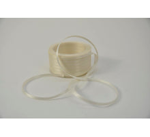 Satijnlint 6 mm x 50 mtr ivory