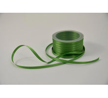 Satijnlint 6 mm x 50 mtr appelgroen