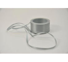 Satijnlint 6 mm x 50 mtr lichtgrijs