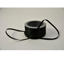 Satijnlint 6 mm x 50 mtr zwart