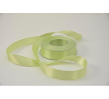 Satijnlint 25 mm x 25 mtr lichtgroen