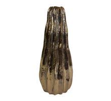 Vaas ''Kelly'' keramiek D15 H35,5cm Metal