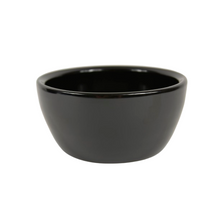 Schaal Boule zwart glans 19cm