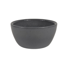 Schaal Boule graniet grijs glans 19cm