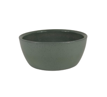 Schaal Boule graniet groen glans 23cm