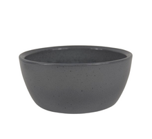 Schaal Boule graniet grijs glans 23cm