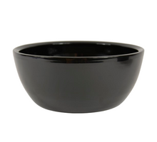 Schaal Boule zwart glans 27cm