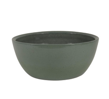 Schaal Boule graniet groen glans 27cm