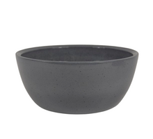 Schaal Boule graniet grijs glans 27cm