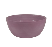 Schaal Boule oud roze glans 27cm