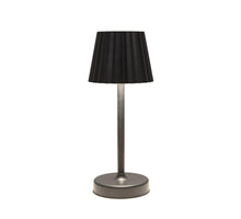 DRAADLOZE TAFELLAMP WARM WIT DIMBAAR LED INCLUSIEF USB KABEL 26.5X10.5CM MAT ZWART
