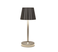 DRAADLOZE TAFELLAMP WARM WIT DIMBAAR LED INCLUSIEF USB KABEL 26.5X10.5CM ANTRACIET
