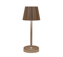 DRAADLOZE TAFELLAMP WARM WIT DIMBAAR LED INCLUSIEF USB KABEL 26.5X10.5CM BRONS