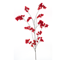 Bougainvillea branch Ibiza red 175cm