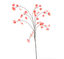 Sweet pea branch lt pink 138cm