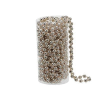 tube beadgarland 8 mm champagne 8 meter